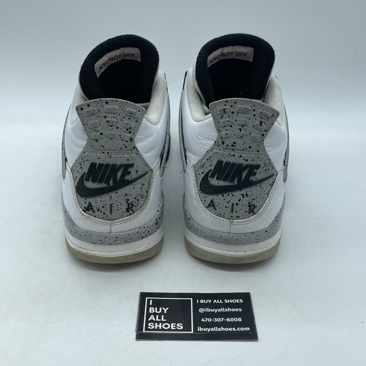 Size 12 - Air Jordan 4 Retro OG Mid White Cement (840606-192)