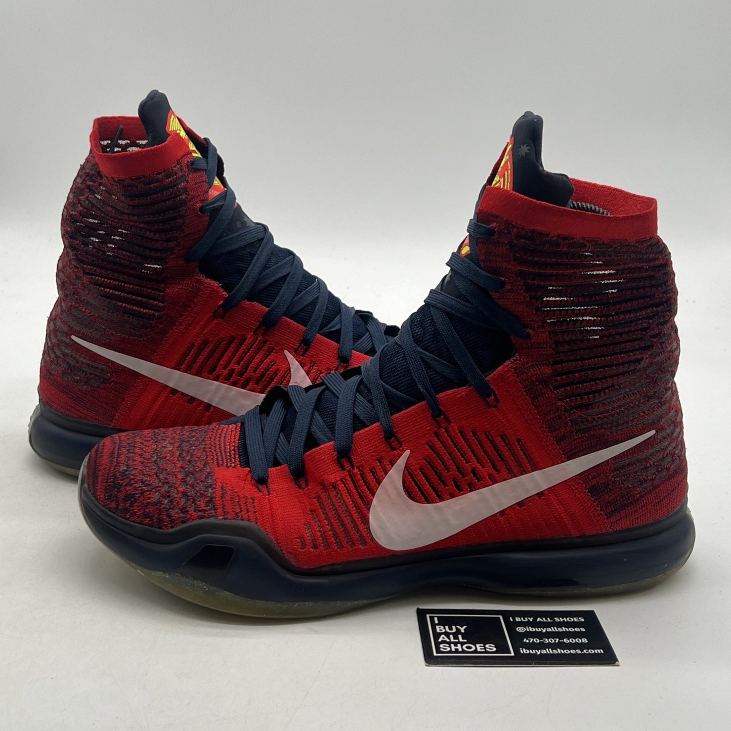 Size 13 - Nike Kobe 10 Elite High American (718763-614)