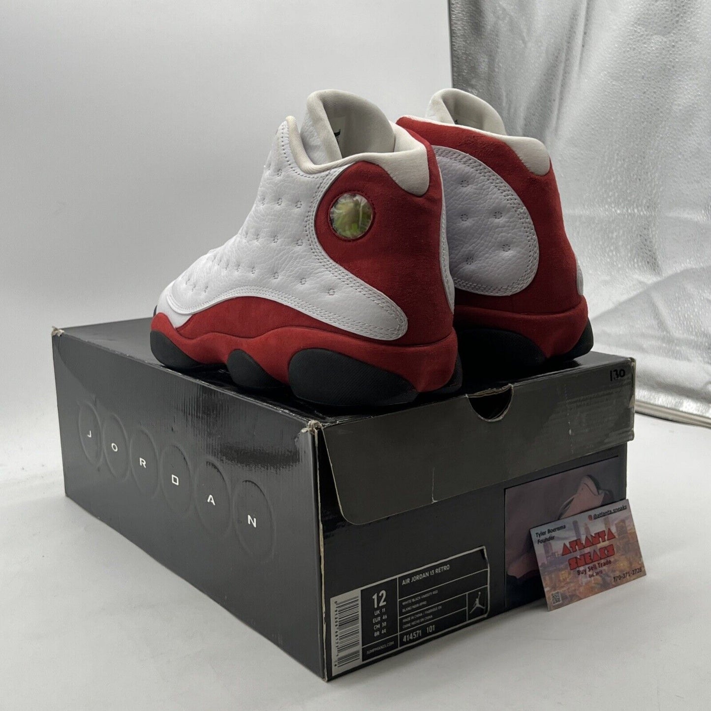 Size 12 - Air Jordan 13 Retro 2010 Cherry (414571-101)