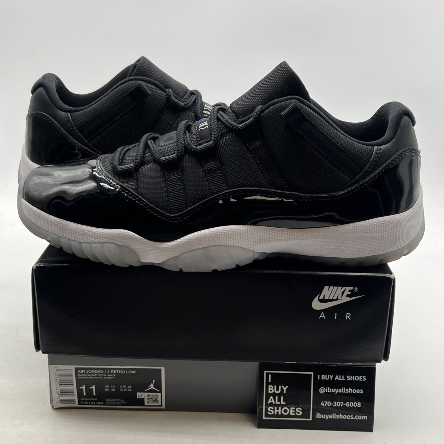 Size 11 - Air Jordan 11 Retro Low Space Jam (FV5104-004)