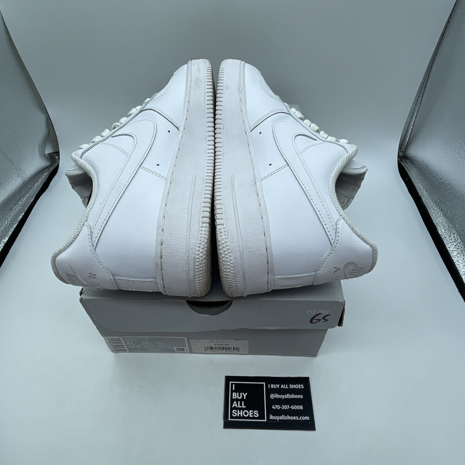 Size 11 - Nike Air Force 1 '07 Low Triple White (CW2288-111)