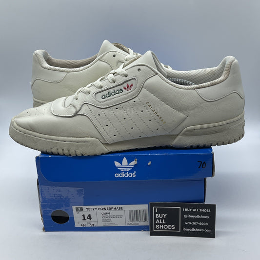 Size 14 - adidas Yeezy PowerPhase Calabasas OG Brown Leather (CQ1693)