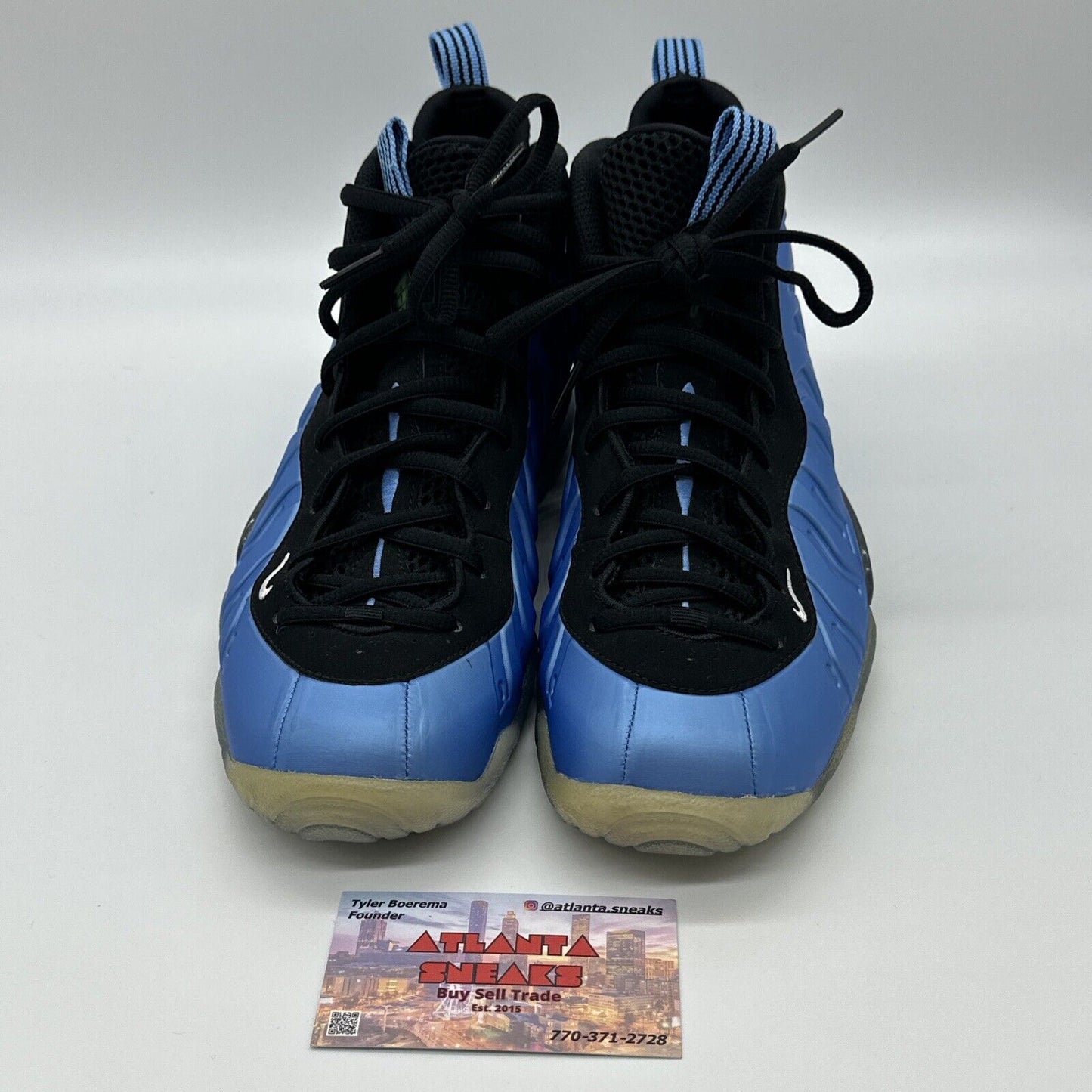 Size 6Y Nike Air Foamposite One University Blue 2016  No Box 644791-402