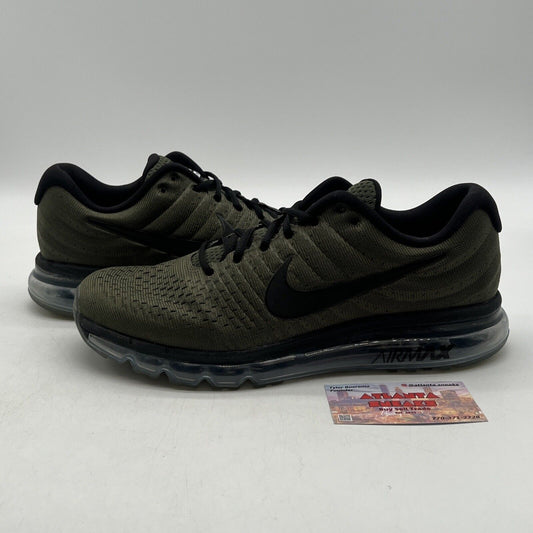 Size 10 - Nike Air Max 2017 Cargo Khaki Black Olive (849559-302)