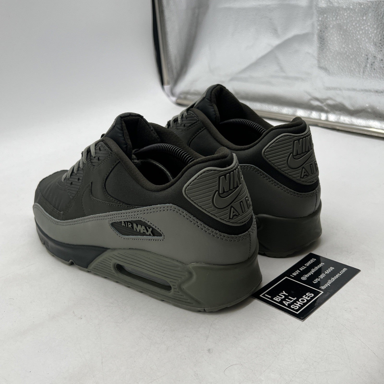 Size 11 - Nike Air Max 90 Essential Sequoia Dark Stucco (537384-308)