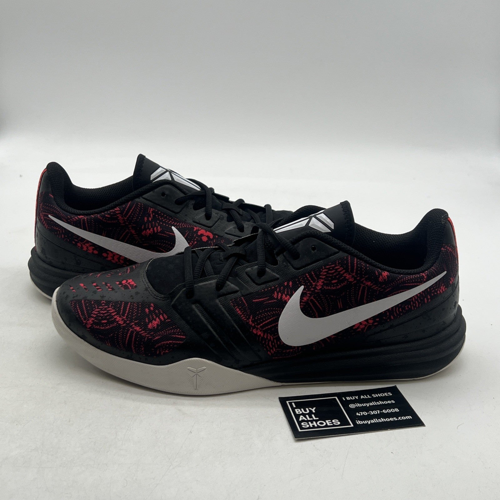 Size 13 - Nike Kobe Mentality Bright Crimson (709942-600)