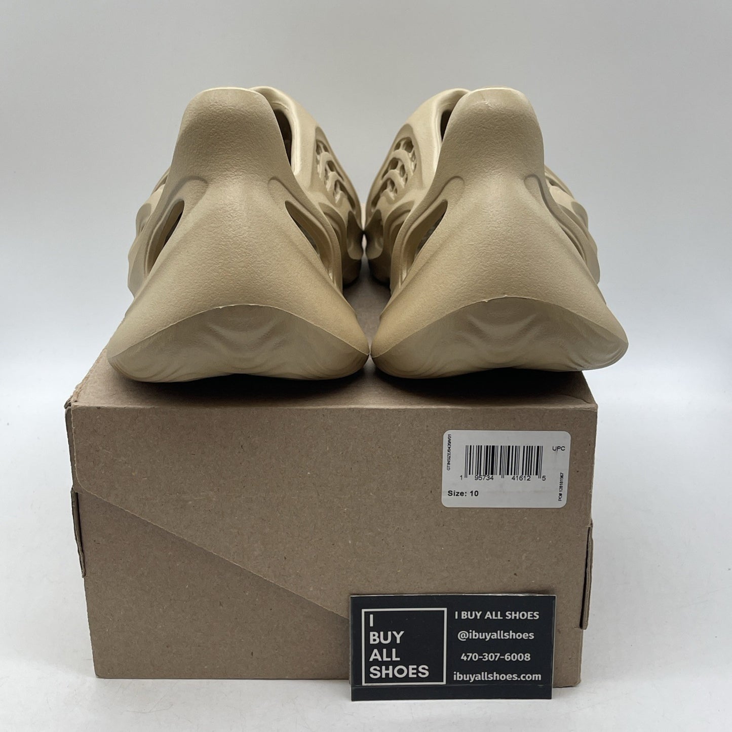 Size 10 - adidas Yeezy Foam RNNR Ochre (GW3354)