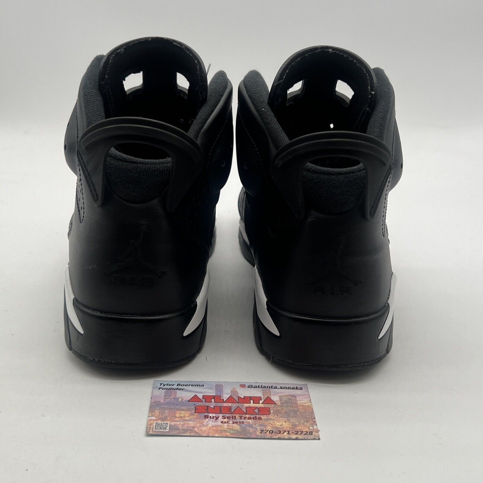 Size 11.5 - Air Jordan 6 Retro Black Cat 2016 (384664-020)