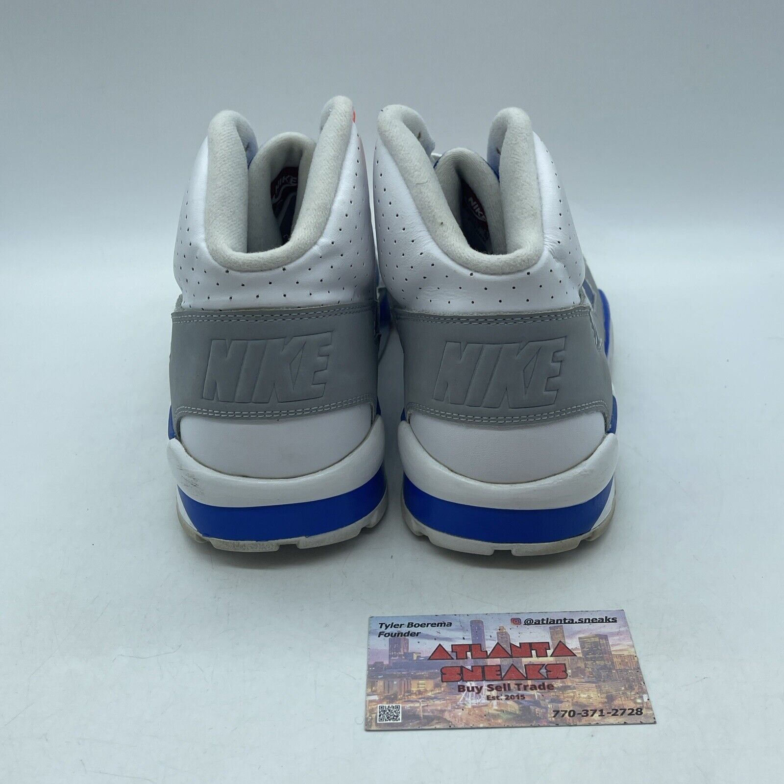 Size 10.5 - Nike Air Trainer SC High Reverse Auburn Leather Suede (302346-122)