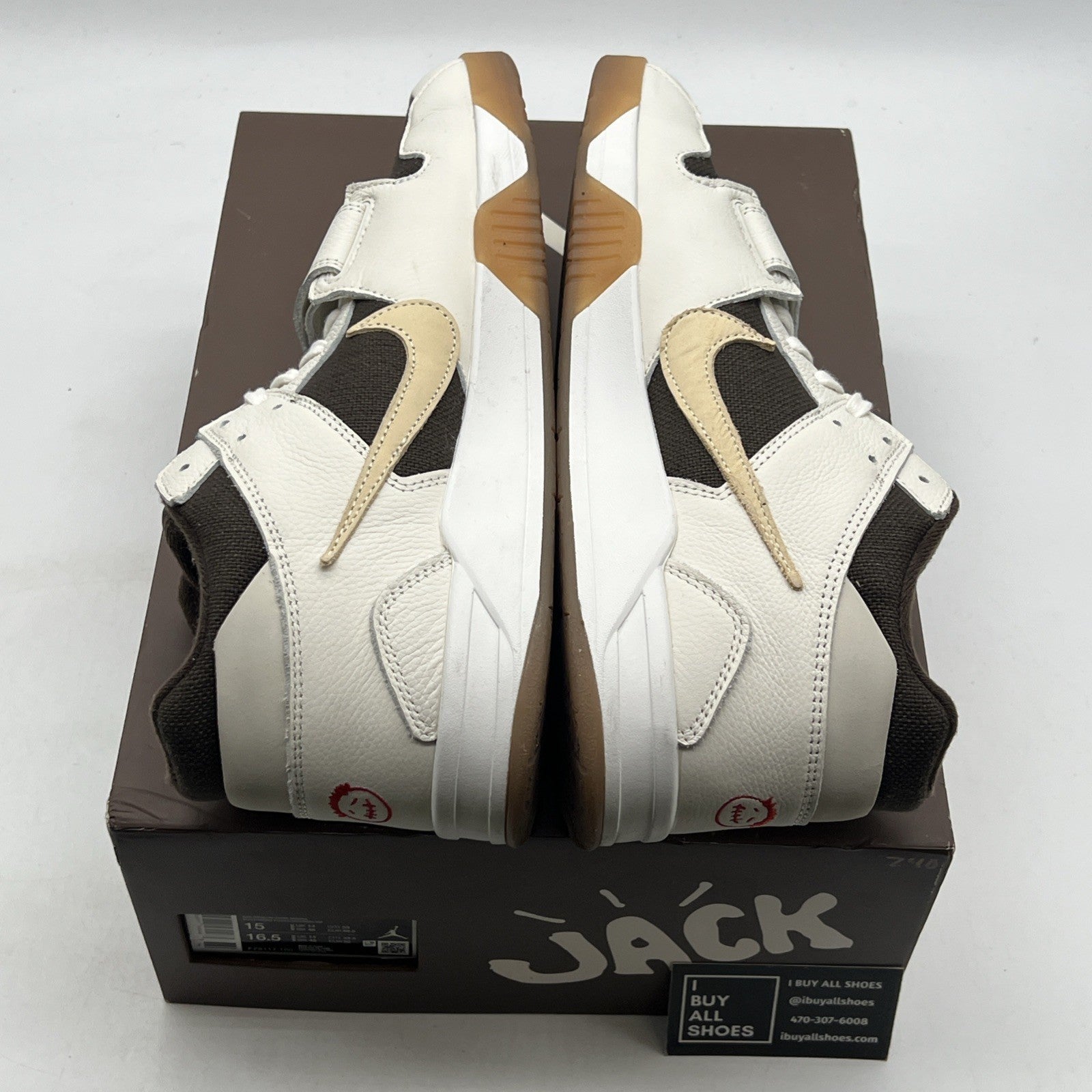 Size 15 - Travis Scott x Jordan Jumpman Jack TR Sail (FZ8117-100)