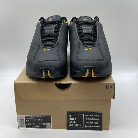 Size 12 - NOCTA x Nike Hot Step Air Terra Black University Gold (DH4692-002)
