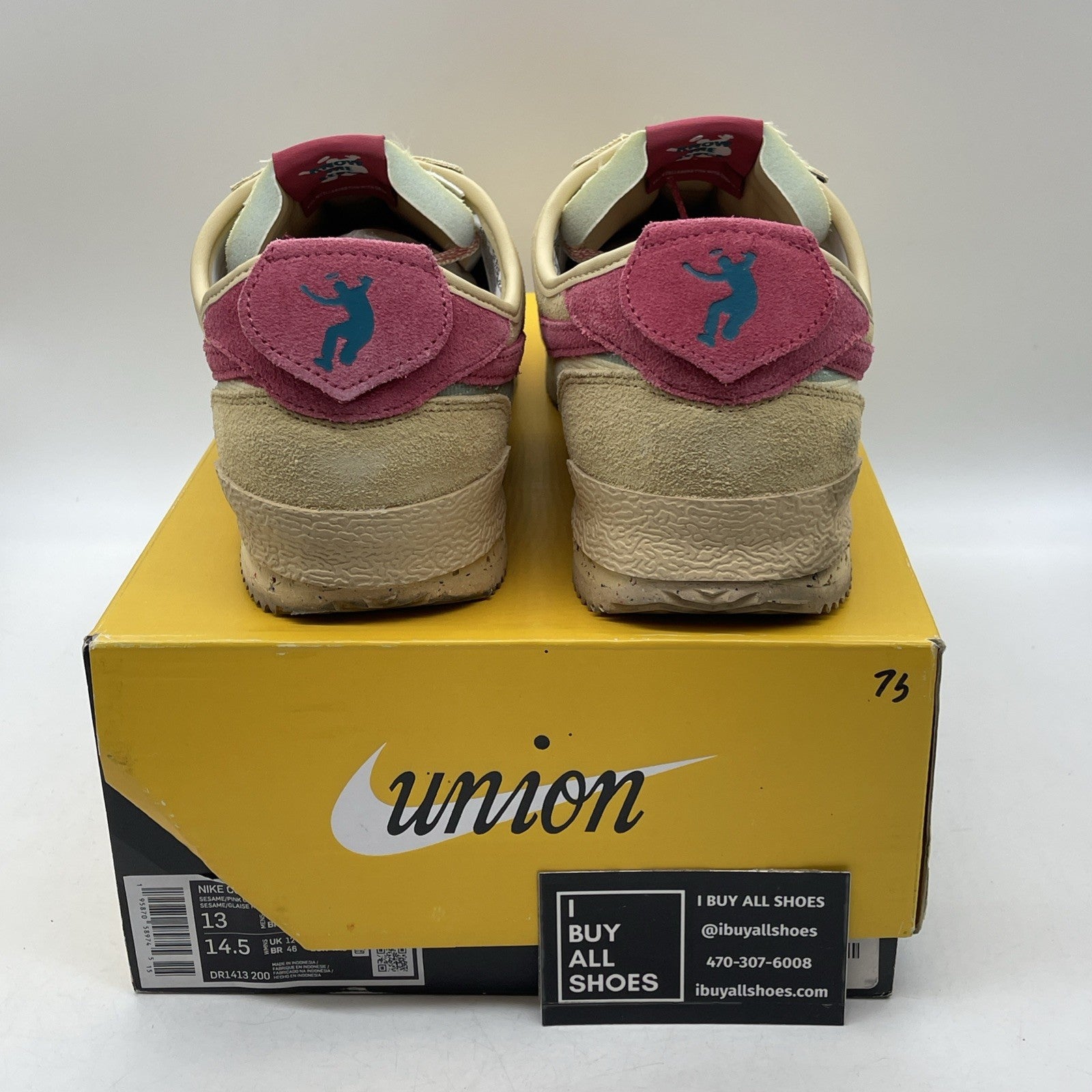 Size 13 - Nike Union LA x Cortez SP Sesame (DR1413-200)