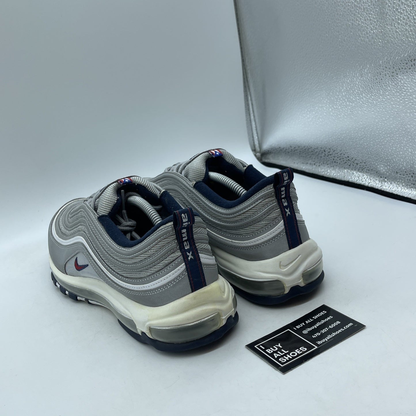 Size 12 - Nike Air Max 97 OG SP Puerto Rico Grey Suede Leather (DH2319-001)