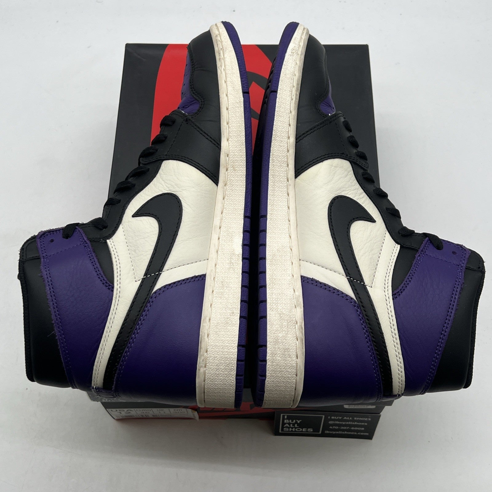 Size 12 - Air Jordan 1 Retro OG High Court Purple (555088-501)