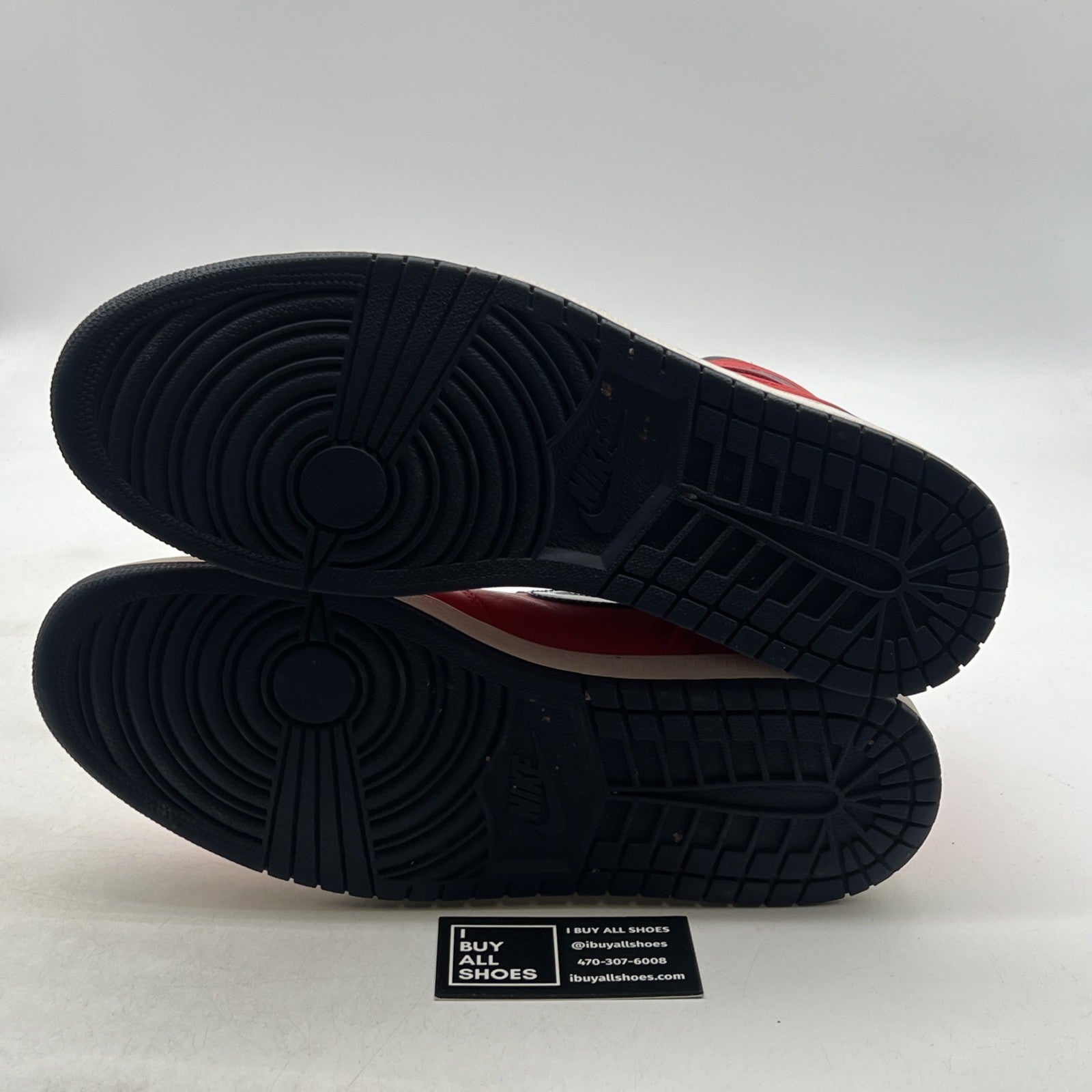 Size 13 - Air Jordan 1 Retro OG High David Letterman (555088-606)