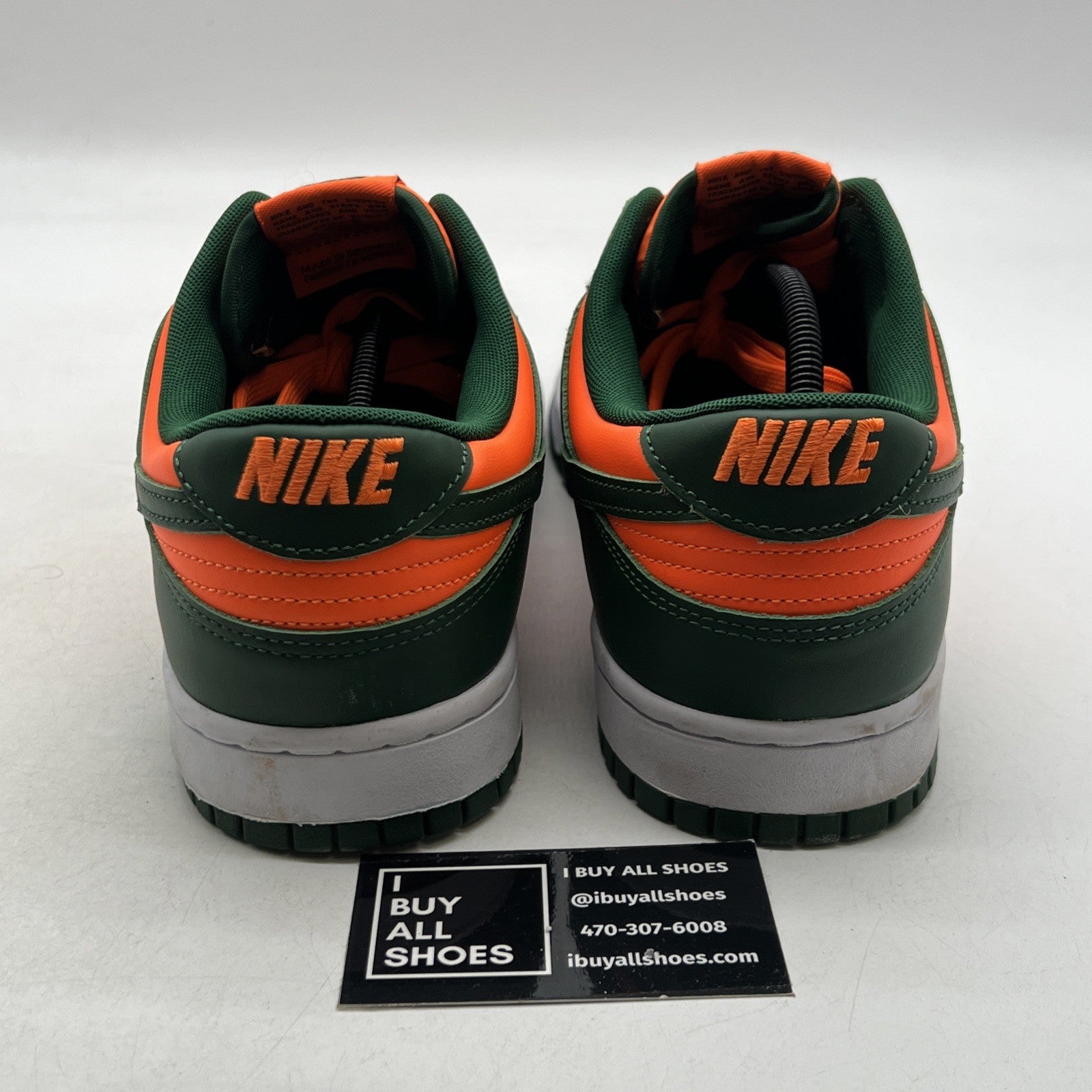 Size 13 - Nike Dunk Low Miami Hurricanes (DD1391-300)