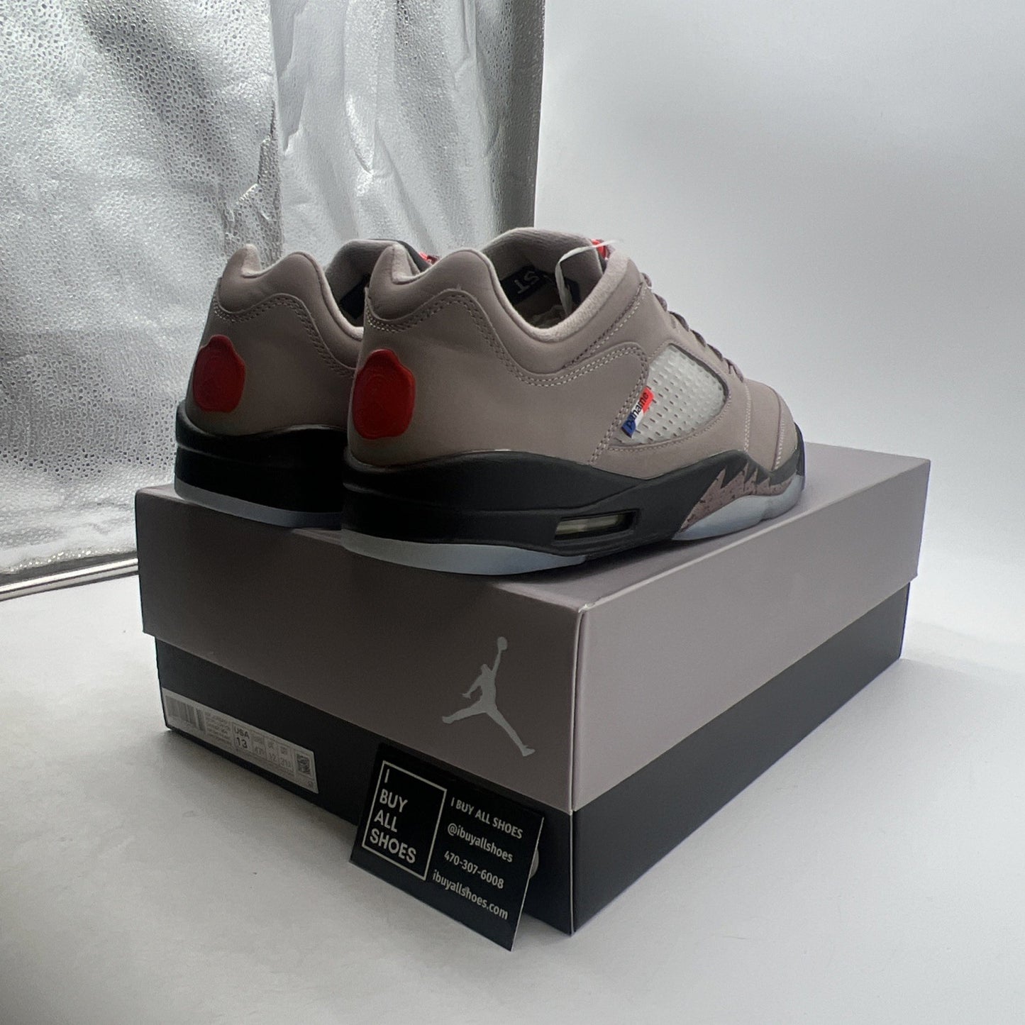 Size 13 - Paris Saint-Germain x Air Jordan 5 Retro Low Paname (DX6325-204)