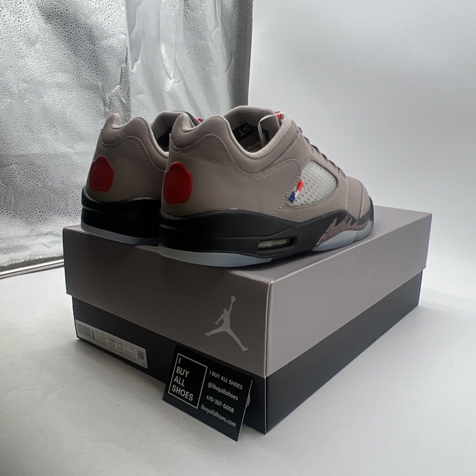 Size 13 - Paris Saint-Germain x Air Jordan 5 Retro Low Paname (DX6325-204)
