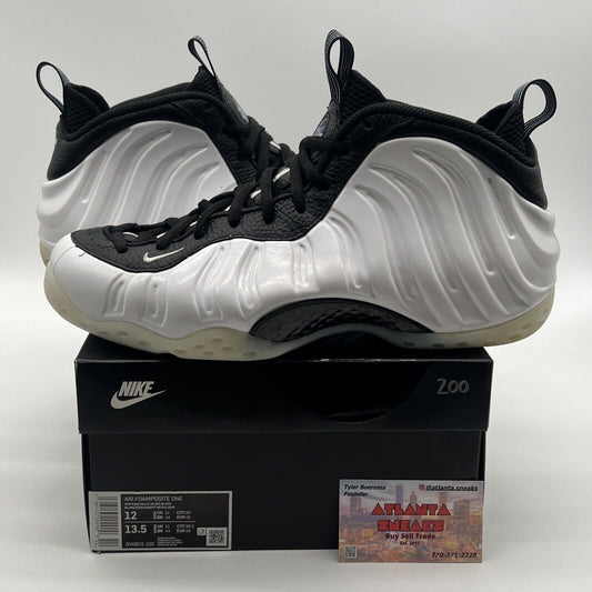 Size 12 - Nike Air Foamposite One Penny PE Black White Leather (DV0815-100)