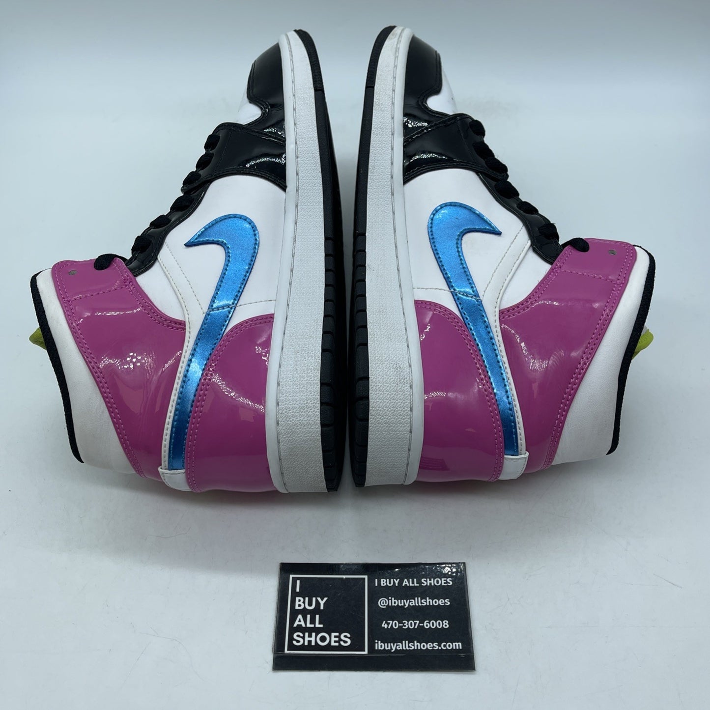 Size 9.5 - Air Jordan 1 SE Mid Cyber Active Fuchsia Leather (CZ9834-100)