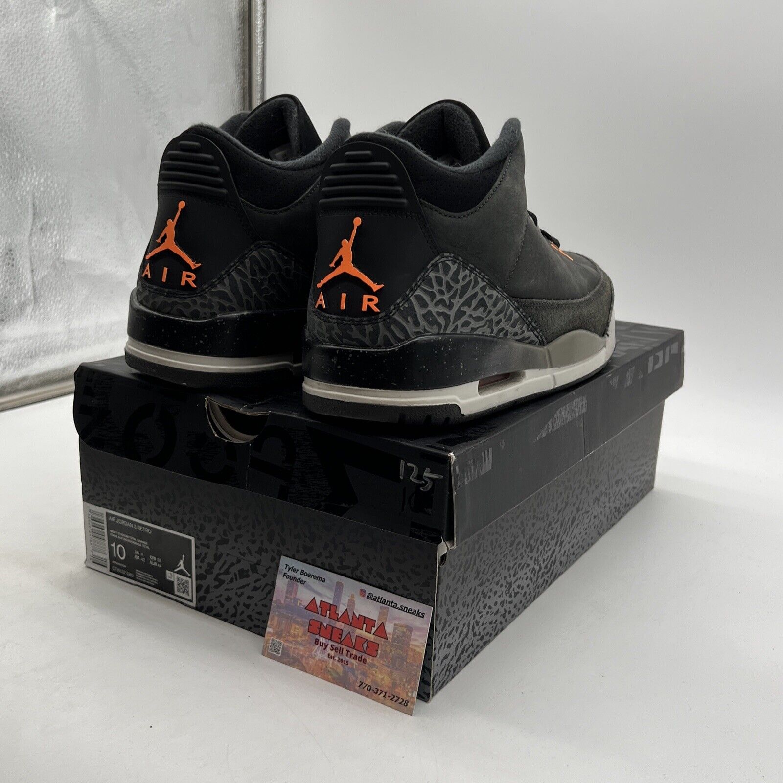 Size 10 - Jordan 3 Retro 2023 Mid Fear (CT8532-080)