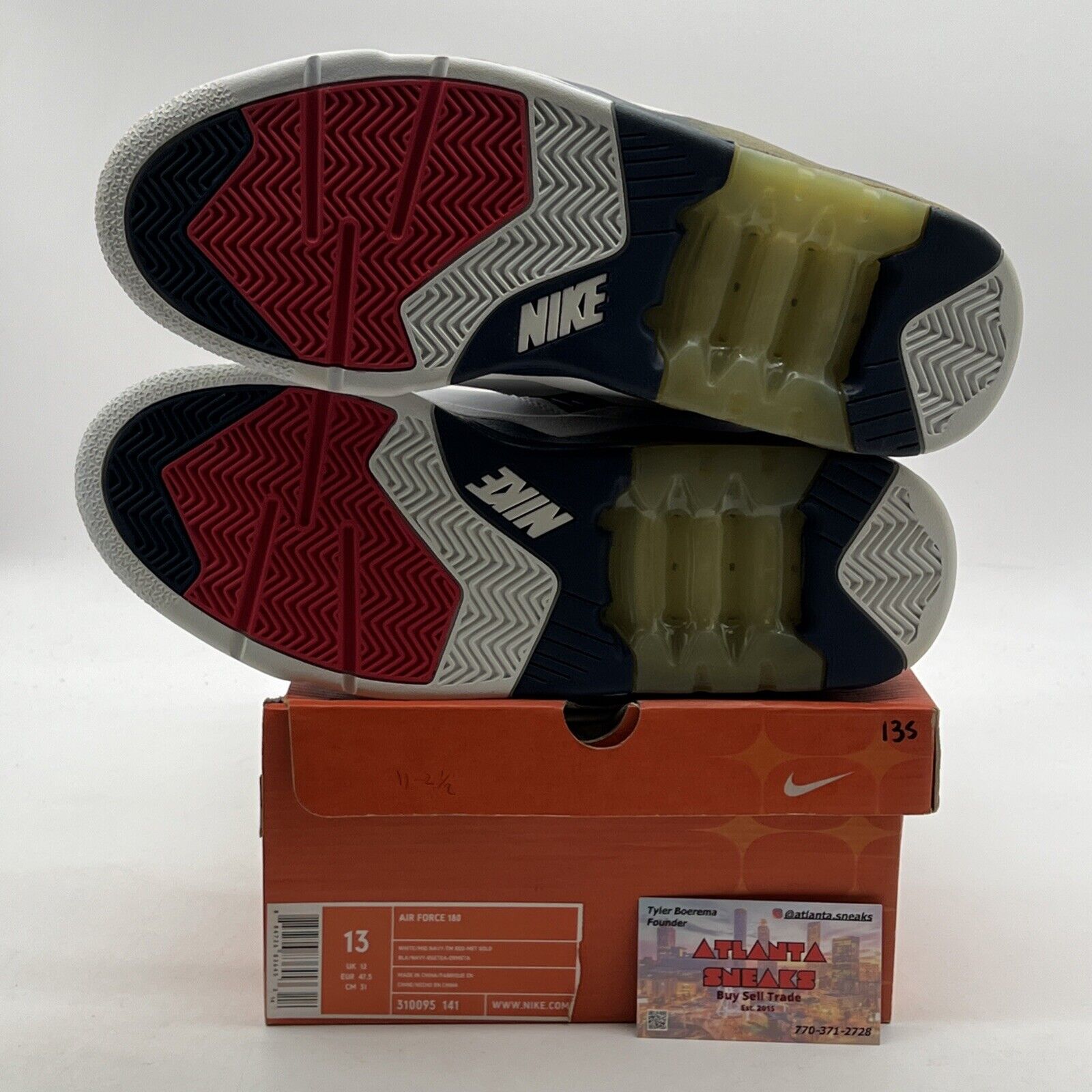 Size 13 - Nike Air Force 180 Olympic (310095-141)