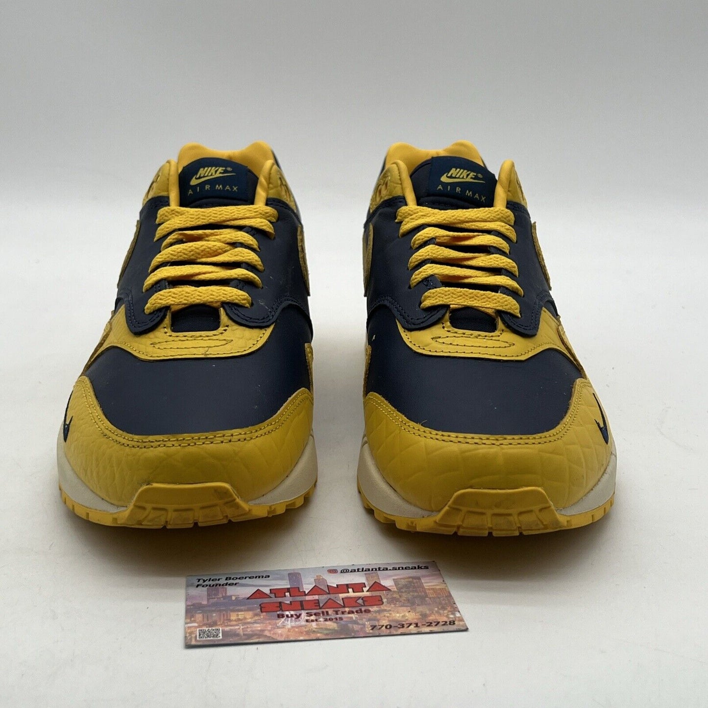 Size 12 - Nike Air Max 1 Premium michigan snakeskin (DD1391-100)