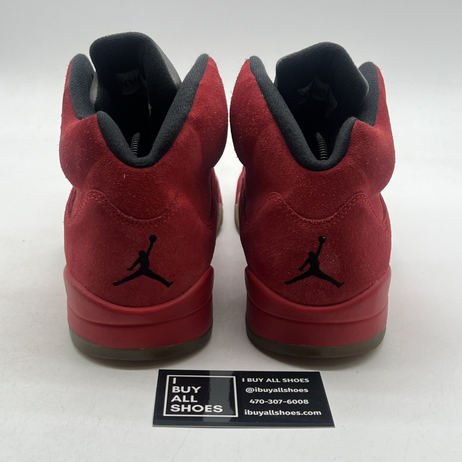 Size 10.5 - Air Jordan 5 Retro Red Suede (136027-602)