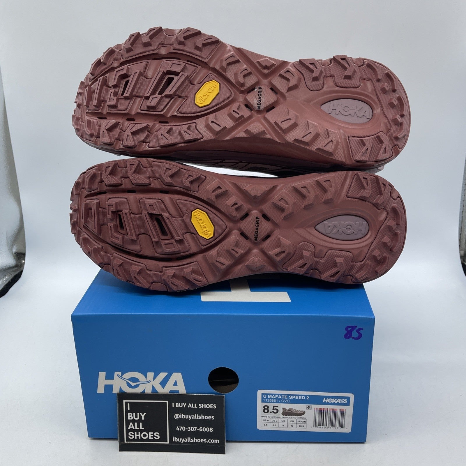 Size 8.5 - Hoka One One HOKA Mafate Speed 2 Classic Mauve Carnation (1126851CVC)