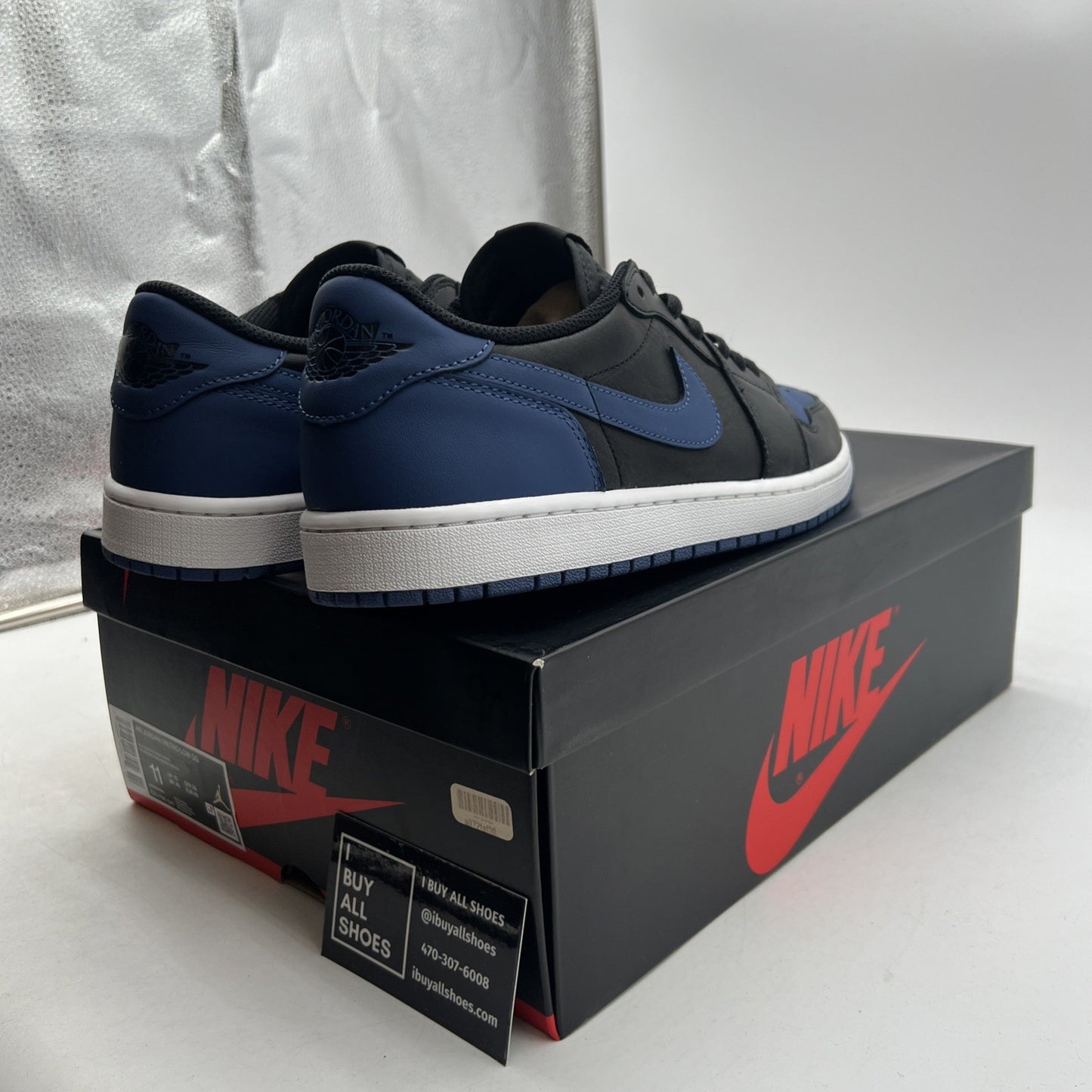 Size 11 - Air Jordan 1 Low OG Mystic Navy (CZ0790-041)