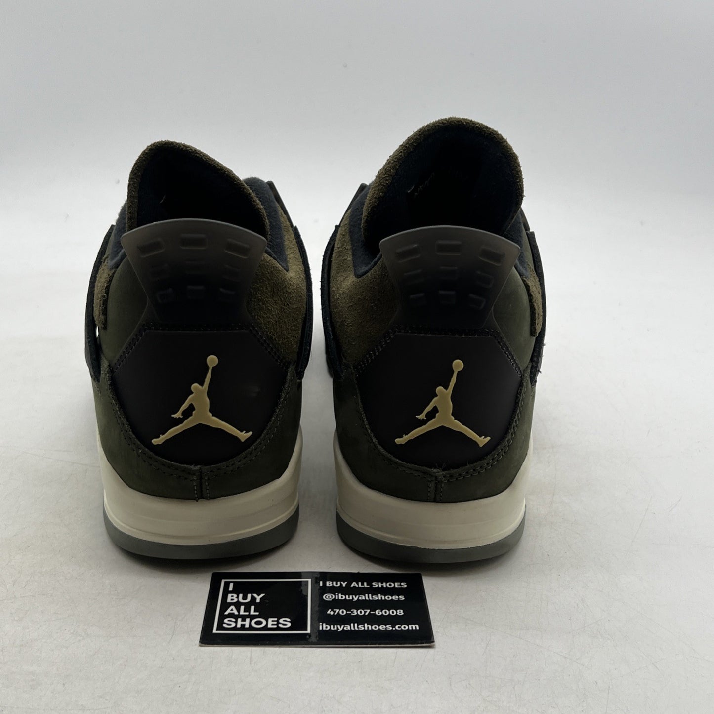Size 13 - Air Jordan 4 SE Retro Low Craft - Olive (FB9927-200)
