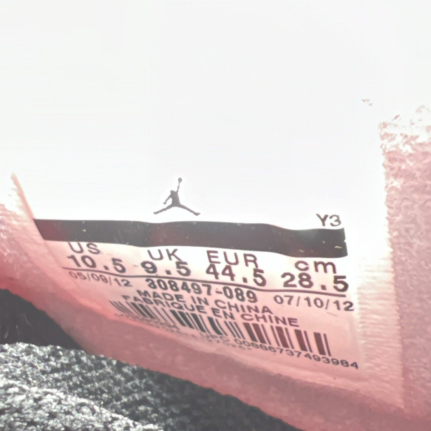 Size 10.5 - Jordan 4 Retro bred release 2012 (308497-089)