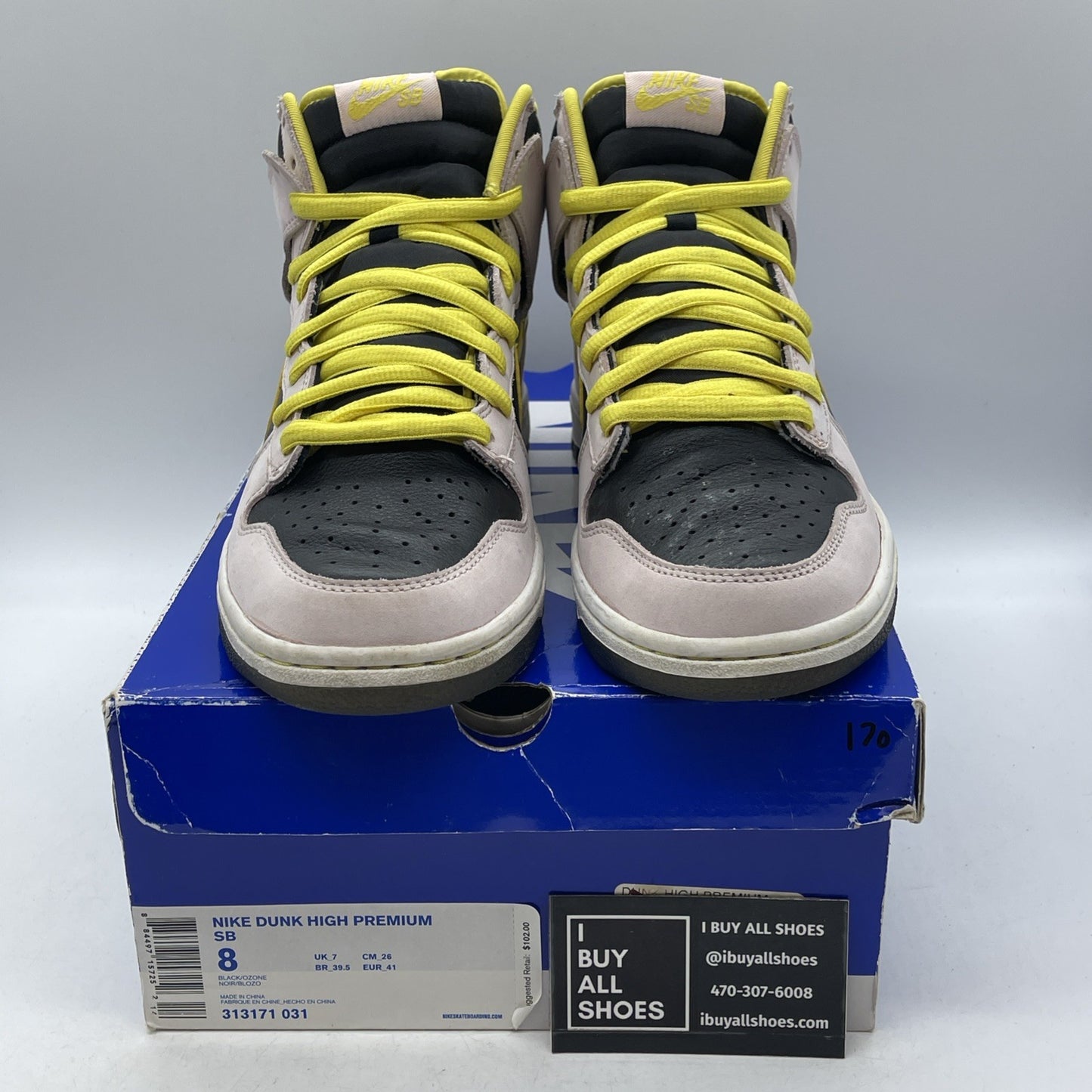 Size 8 - Nike Dunk Premium Sb High Miss Piggy (313171-031)