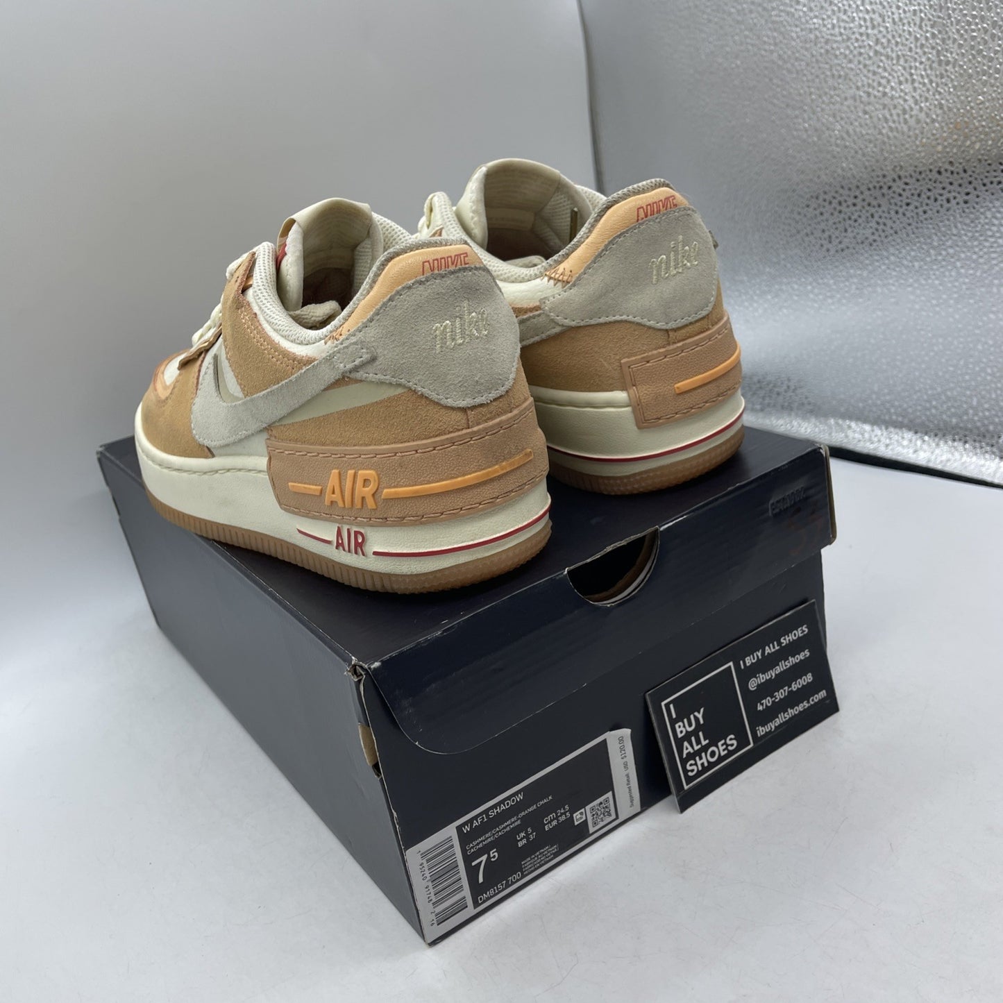 Size 7.5W - Nike Air Force 1 Shadow Sisterhood (DM8157-700)