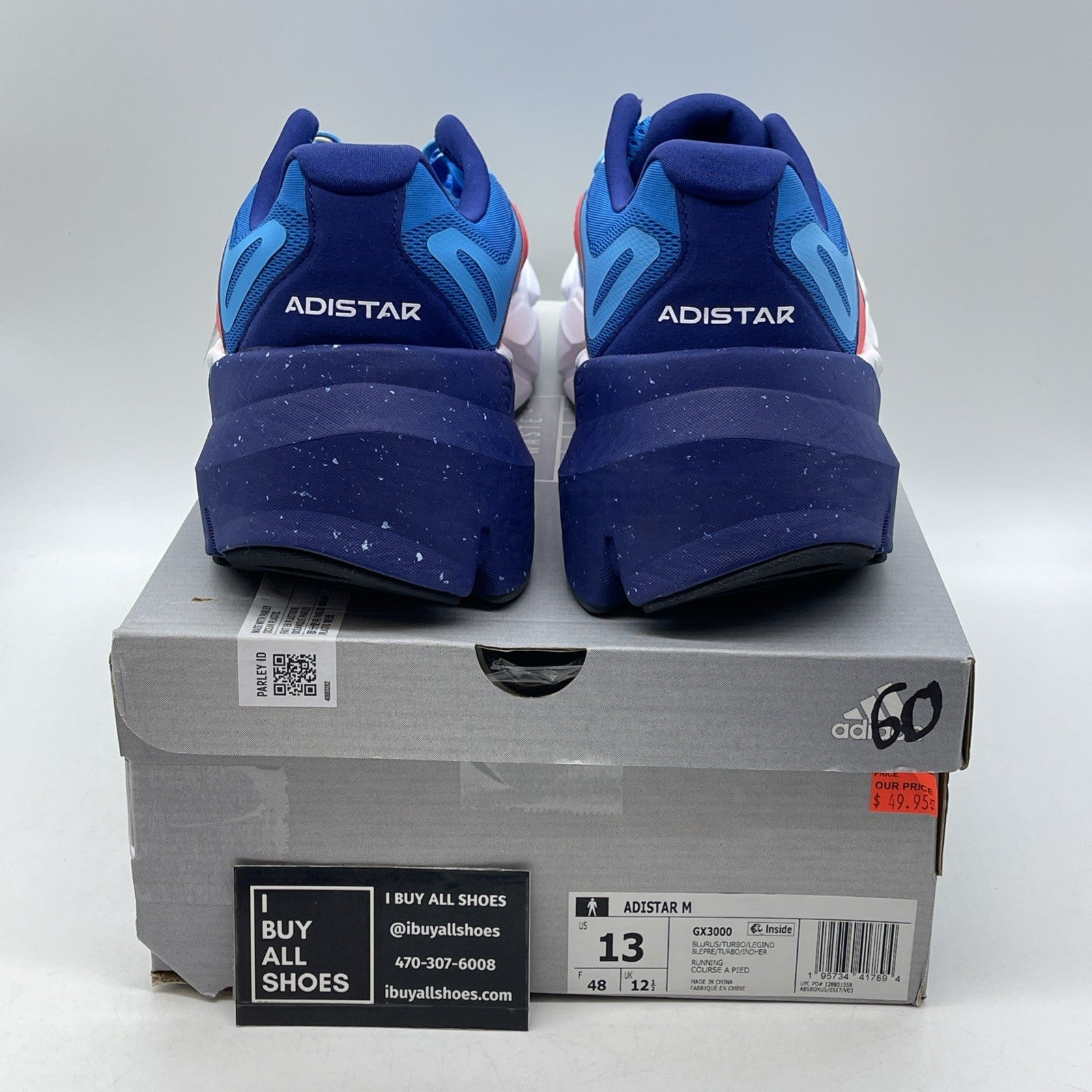 Size 13 - Adidas Adistar Blue Rush Turbo (GX3000)