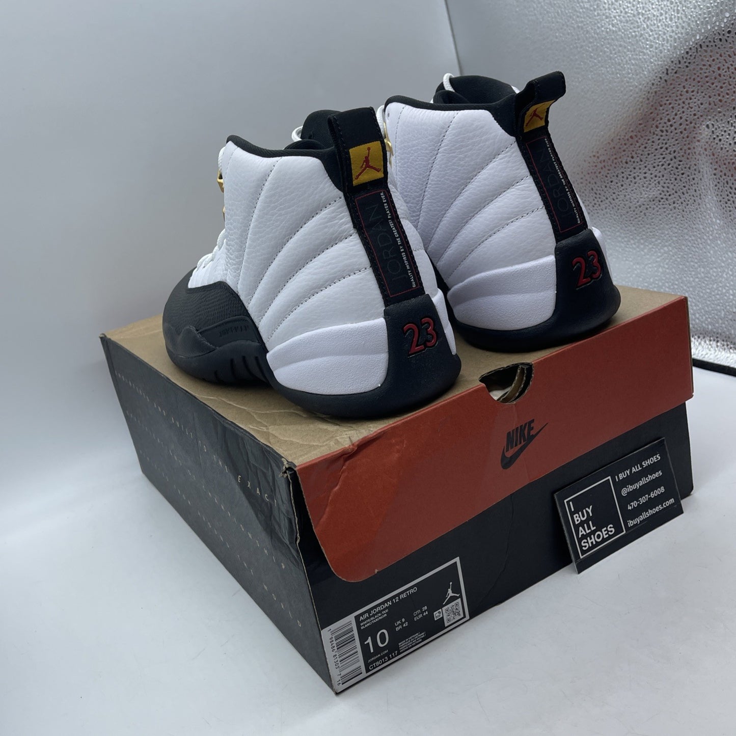 Size 10 - Air Jordan 12 Retro 2025 Taxi (CT8013-117)