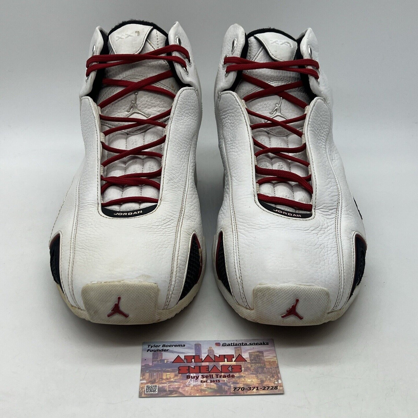 Size 12 - Air Jordan 21 OG White Varsity Red Leather Suede (313038-161)