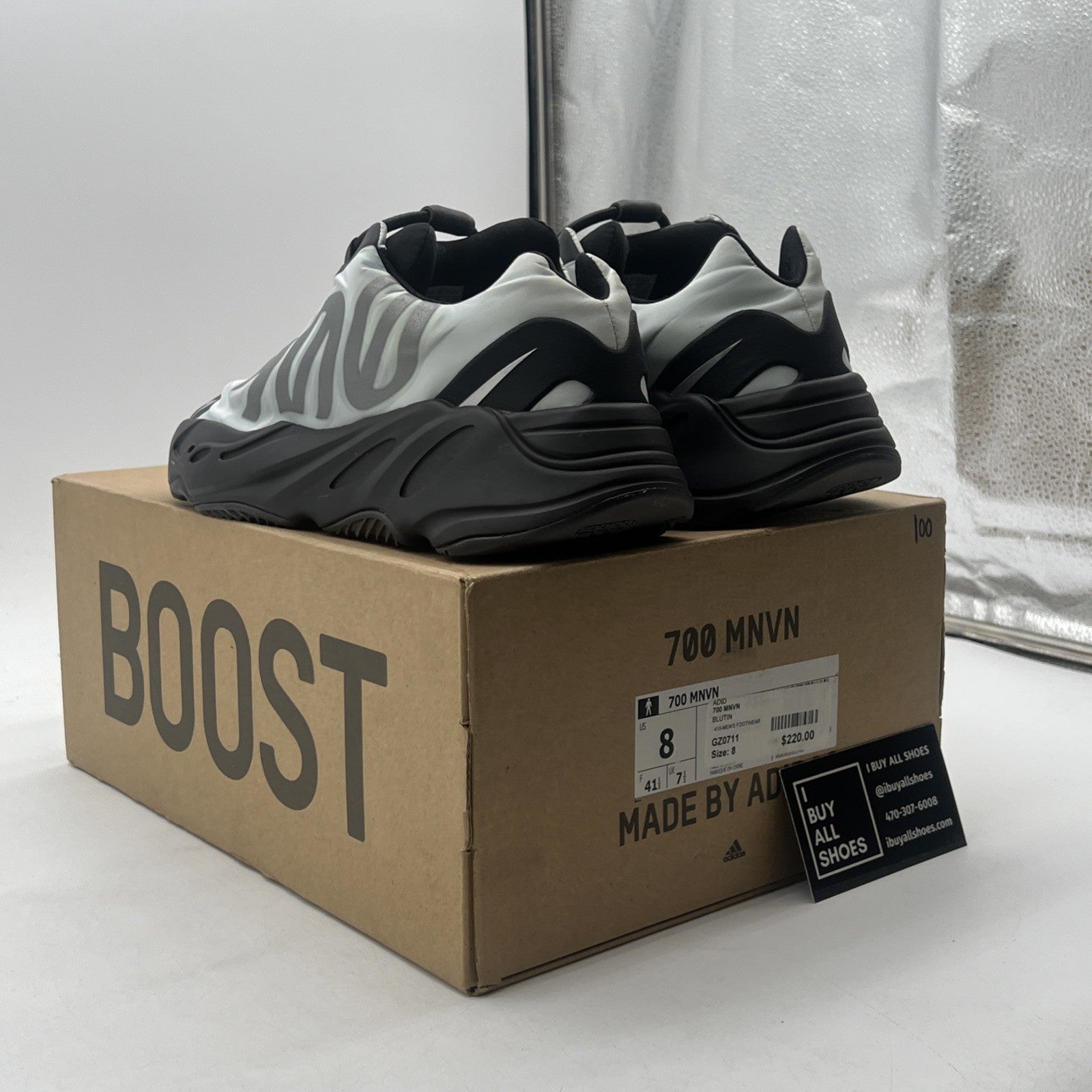 Size 8 - adidas Yeezy Boost 700 MNVN Blue Tint (GZ0711)