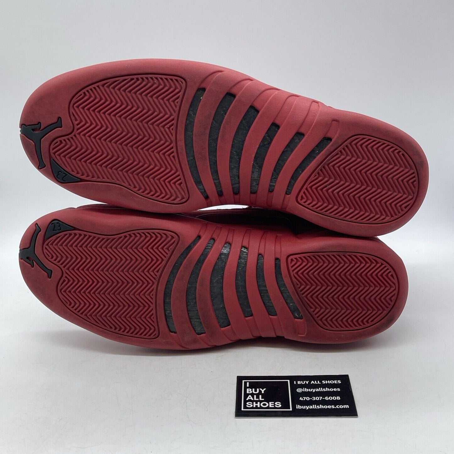 Size 13 - Air Jordan 12 Retro Gym Red Black Suede Leather (130690-601)