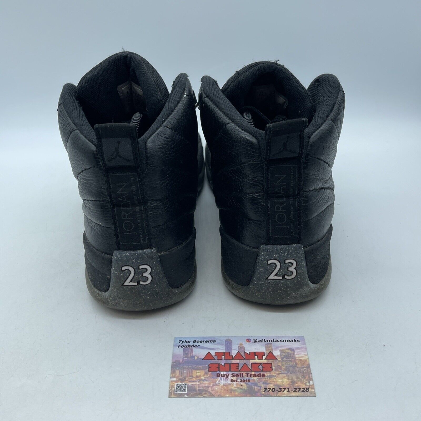 Size 8.5 - Air Jordan 12 Utility Grind Black Red Suede Leather (DC1062-006)