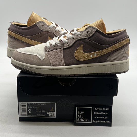 Size 9 - Air Jordan 1 Low SE Craft Inside Out (DN1635-200)