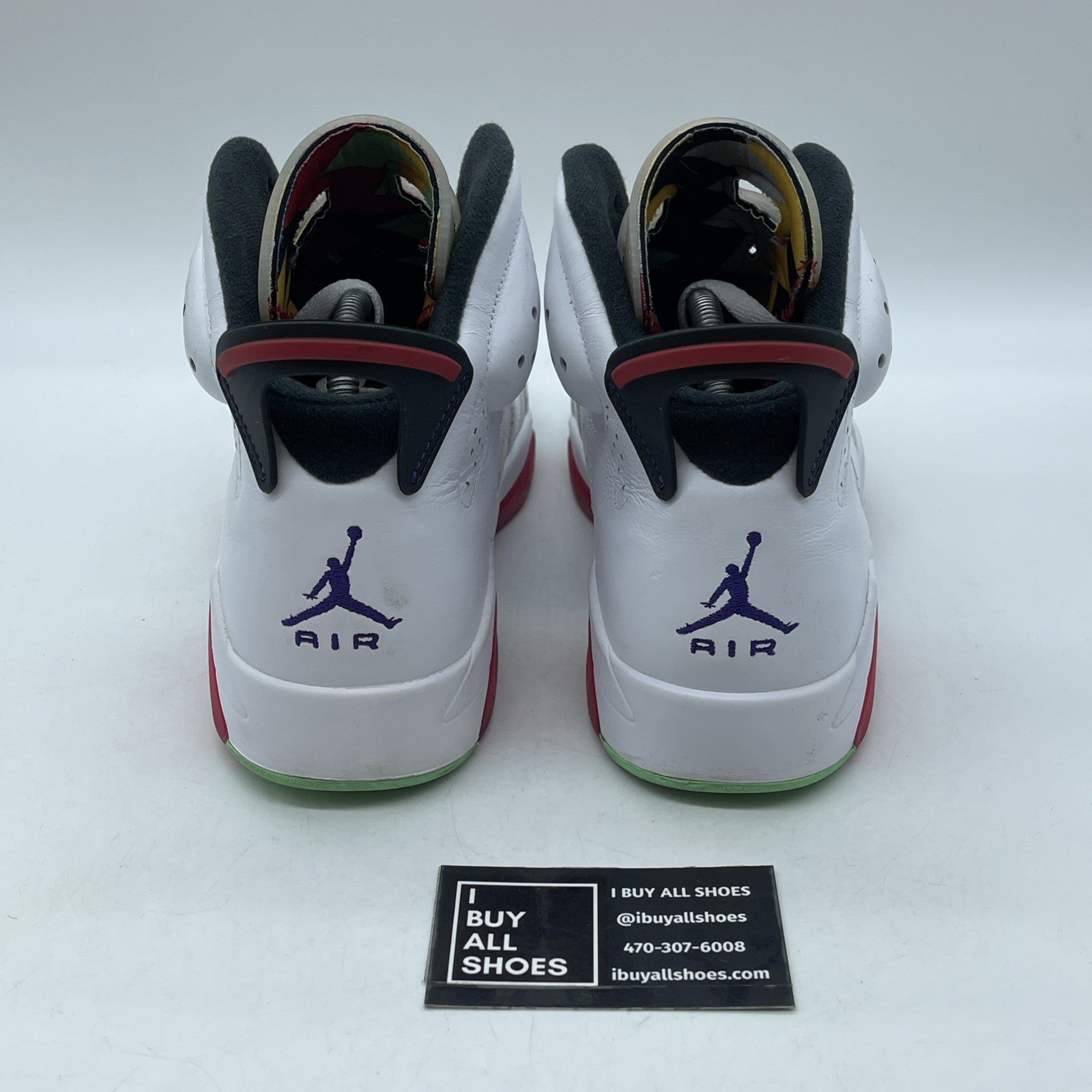 Size 9 - Air Jordan 6 Retro Hare Grey White Purple Leather (CT8529-062)