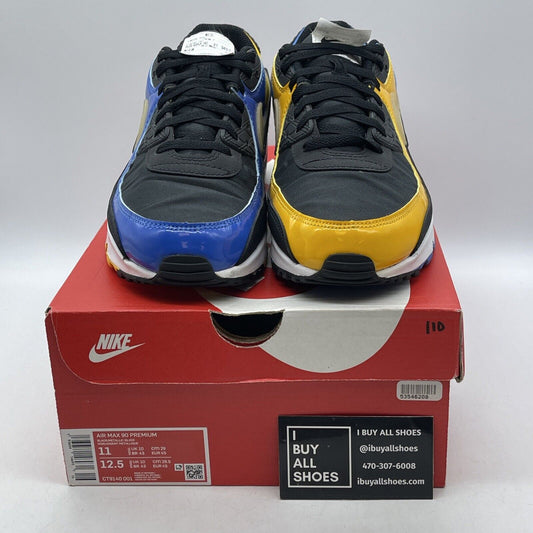 Size 11 - Nike Air Max 90 Shanghai City Pack Black Leather Suede (CT9140-001)