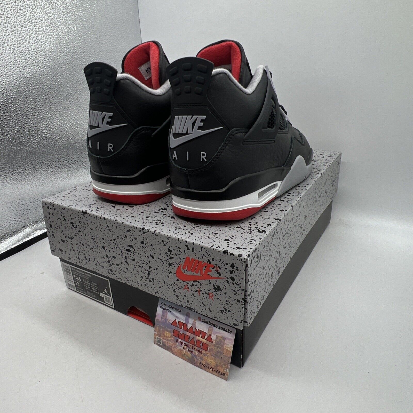 Size 10.5 - Jordan 4 Mid Bred Reimagined Brand New Og All