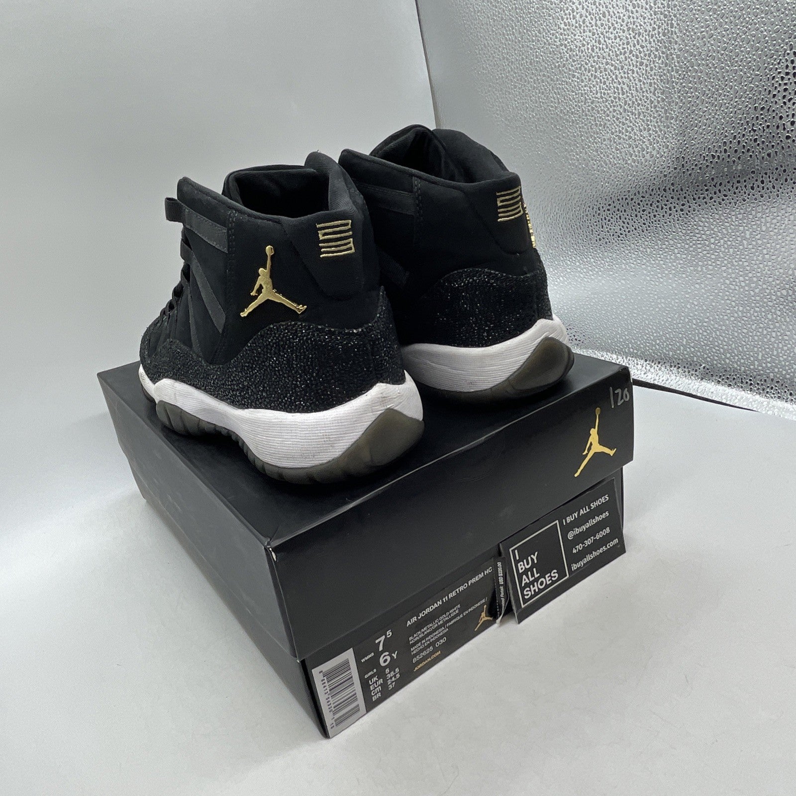 Size 6Y (GS) - Air Jordan 11 Retro Mid Jubilee / 25th Anniversary (852625-030)
