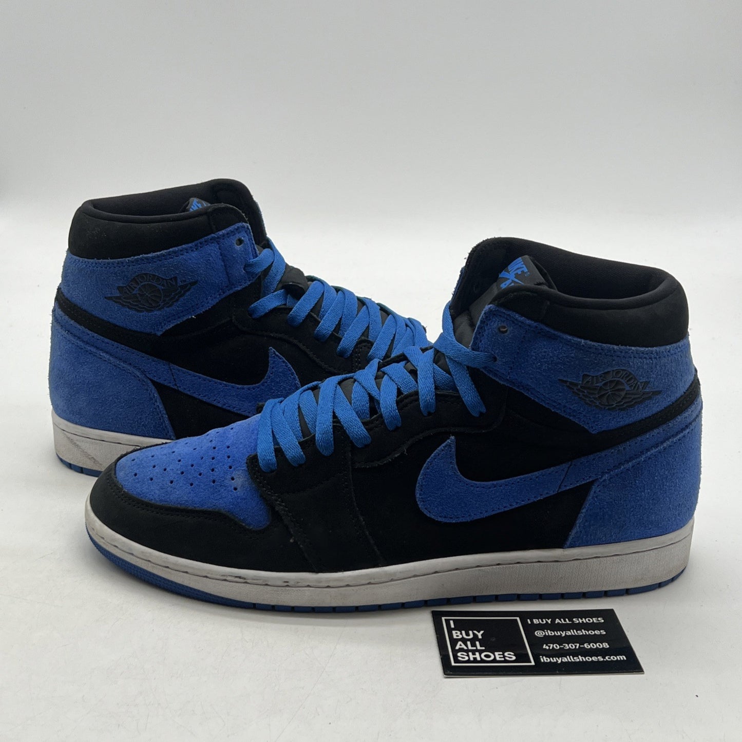 Size 12 - Air Jordan 1 Retro OG High Royal Reimagined (DZ5485-042)