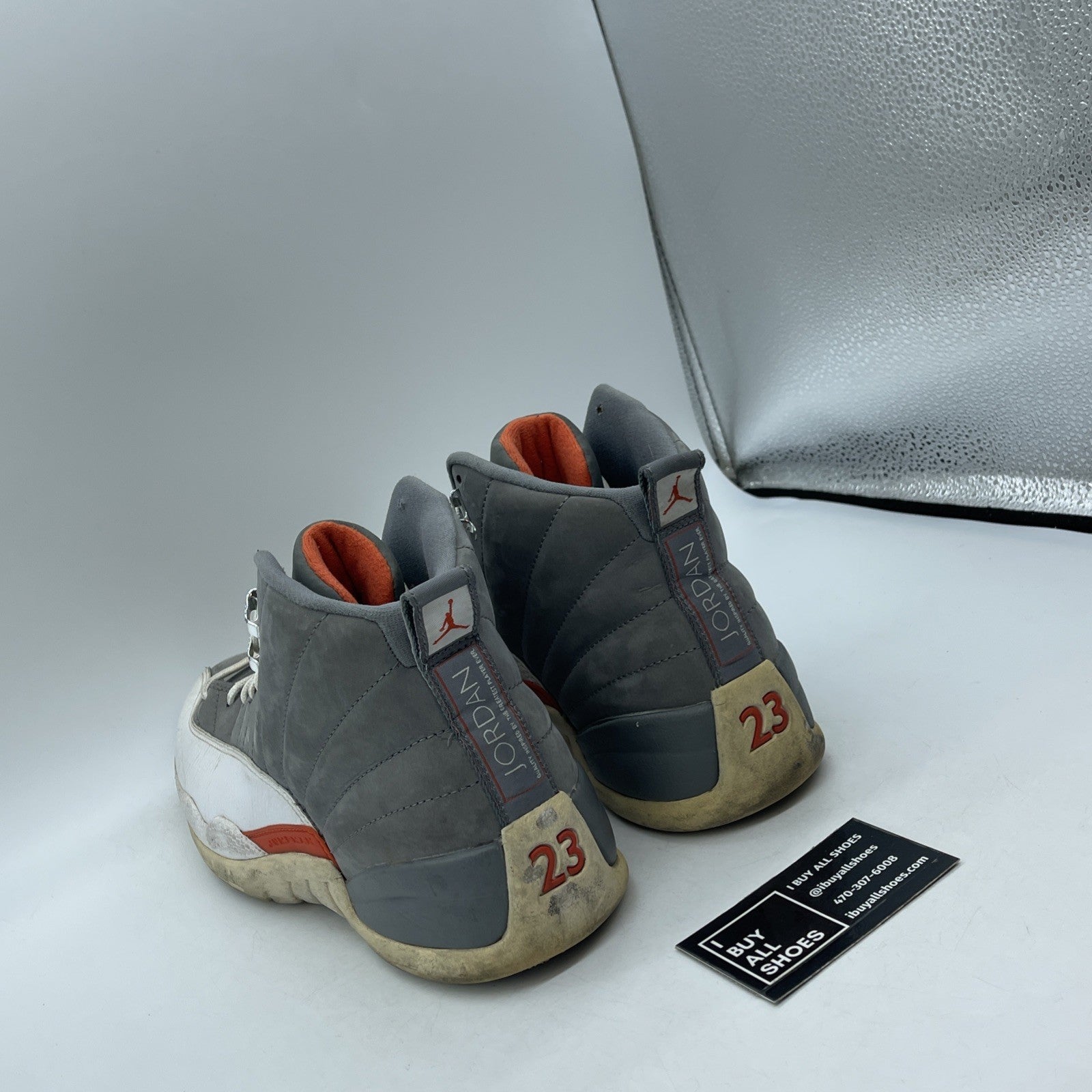 Size 10.5 - Air Jordan 12 Retro Cool Grey (130690-012)