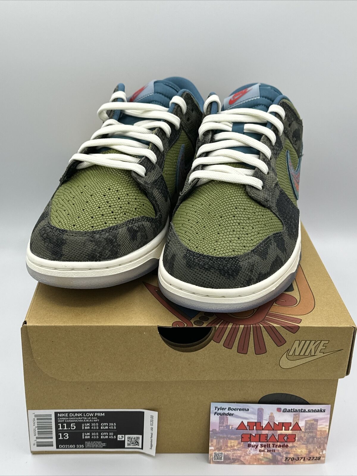 Size 11.5 Ds - Nike Dunk Low Siempre Familia