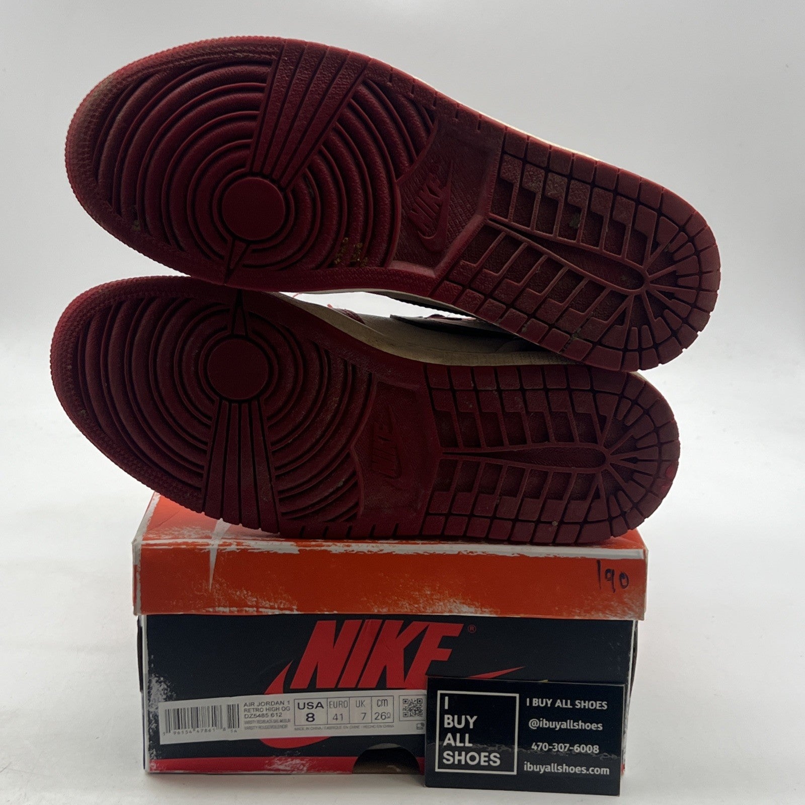Size 8 - Air Jordan 1 Retro High OG Chicago Reimagined Lost & Found (DZ5485-612)