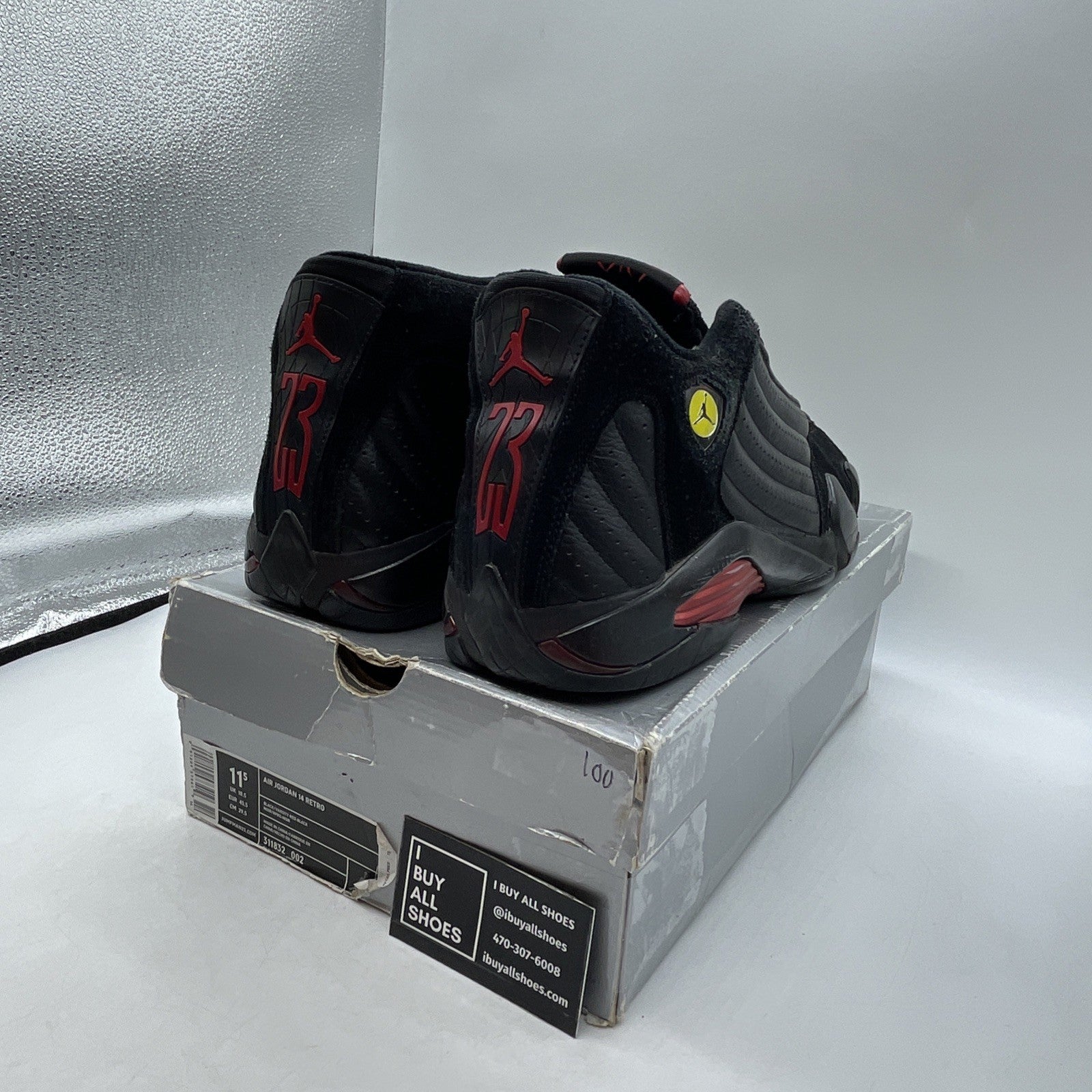Size 11.5 - Air Jordan 14 Retro 2005 Last Shot (311832-002)